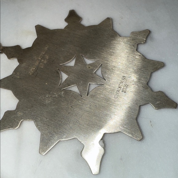 2006 Gotham Sterling Silver Snow Flake Ornament